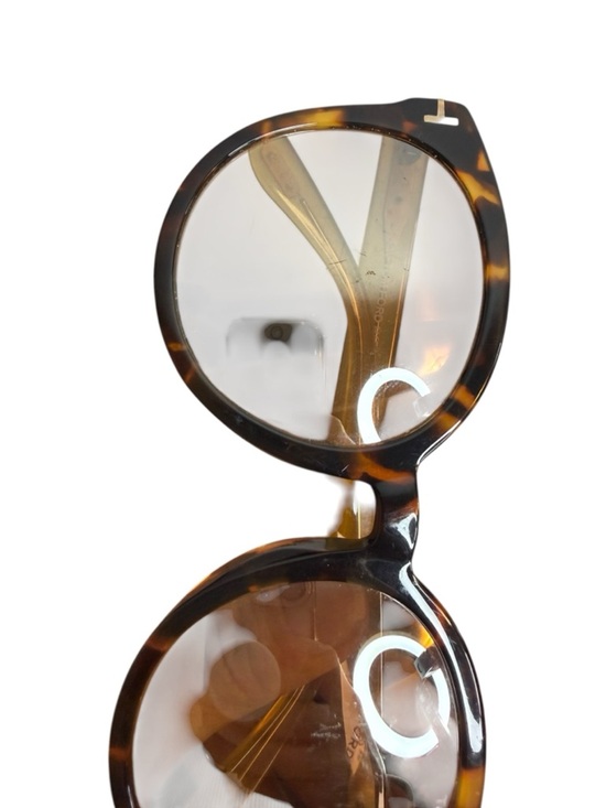 Tom Ford Phillipa Tortoise Shell Round Sunglasses